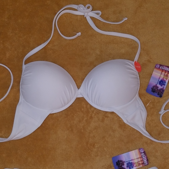 NWT White bikini swimsuit set - Picture 3 of 5